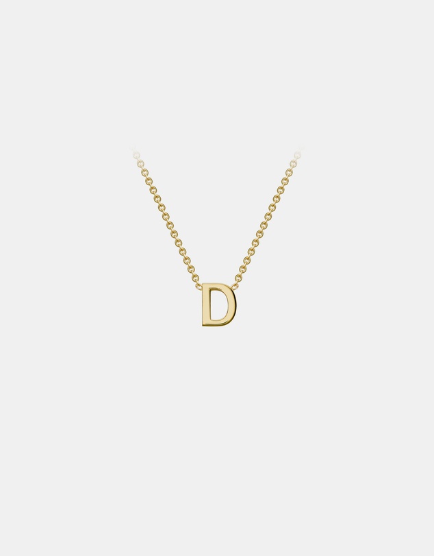 Zoe Olivia - 9K Gold Initial D Necklace