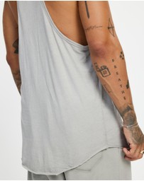 Surrounded By Ghosts - The Travertine Cotton Singlet
