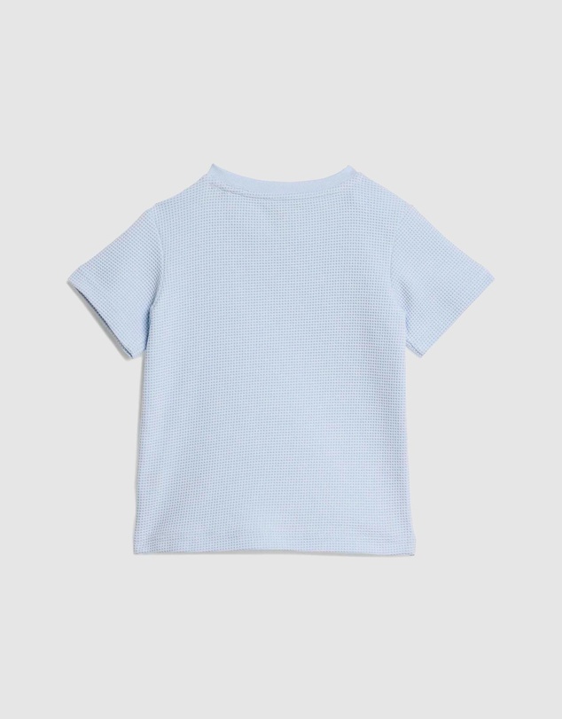 adidas Originals - Regular Waffle Shorts and T-Shirt Set - Babies-Kids