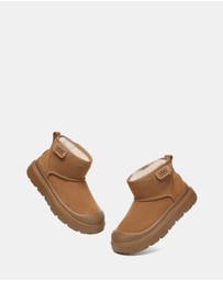 EVERAU - Australian Shepherd Ugg Harrison Cow Suede Upper UGG Boots
