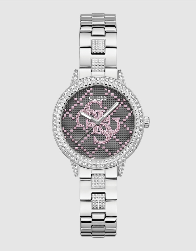 GUESS - Guess G Lace Ladies Silver Tone Analogue Watch