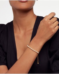 Ted Baker - Perrmel Pearl Adjustable Tennis Bracelet