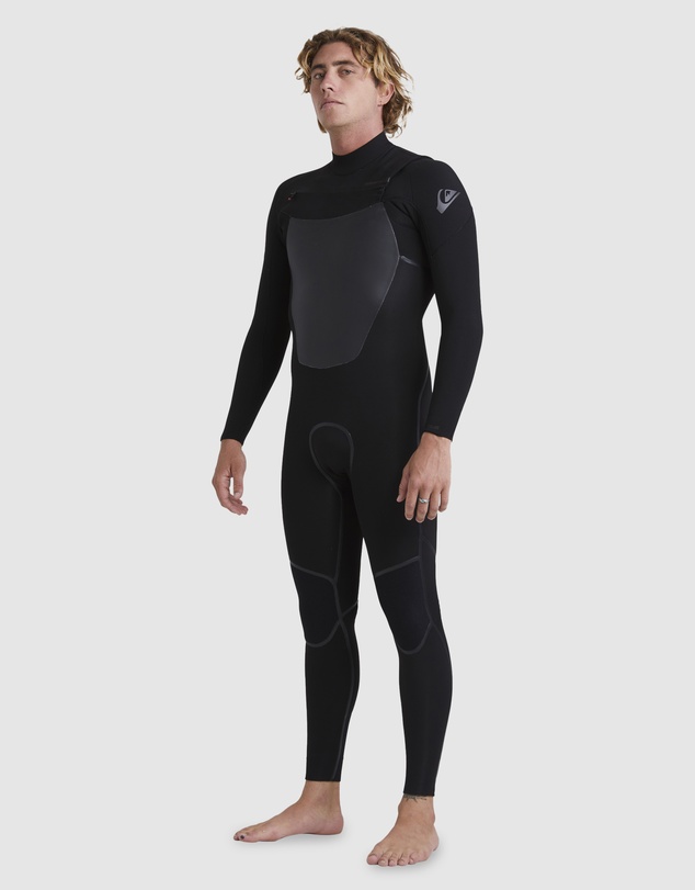Quiksilver - Mens 3/2mm Marathon Sessions 2022 Chest Zip Wetsuit