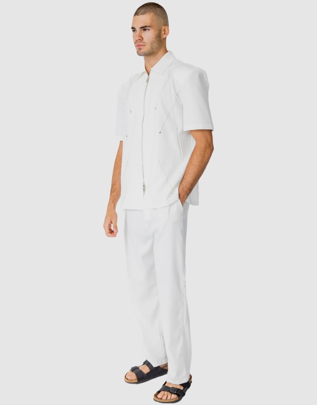 Justin Cassin - Quentin Short Sleeve Zip Shirt