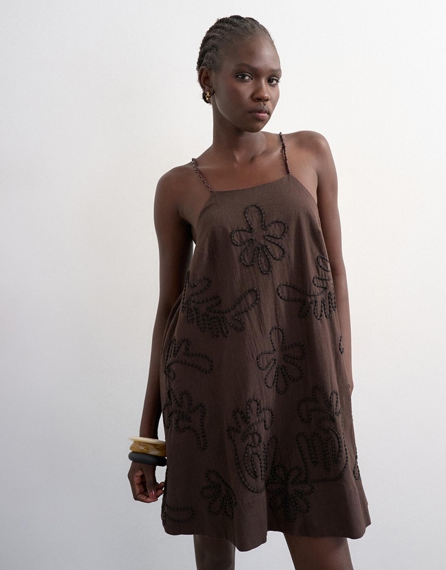 TOPSHOP - Tsmia Trapeze Mini Dress Wvn