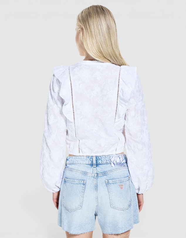 GUESS - Long Sleeve Serin Top