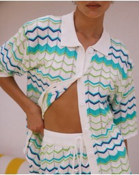 Seven Wonders - Andrea Knit Top