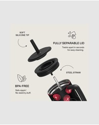 Burga - Burga Leakproof Tumbler 1.2L Insulated Cherry Bomb
