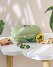 Monbento - Monbento Mb Gram Kids Snack Box - Green Forest