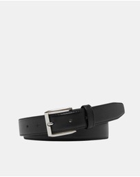 Buckle - Frankie. Australian Made Classic Leather Belt. 30mm width