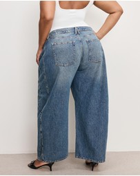 Good American - Good Extreme Barrel Jeans
