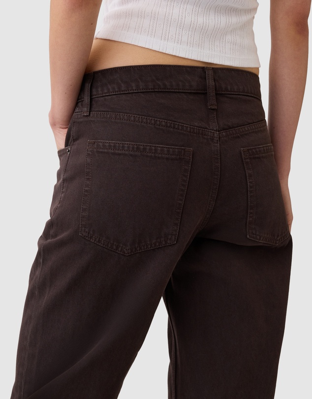 GAP - Mid Rise Straight Taper Barrel Jeans