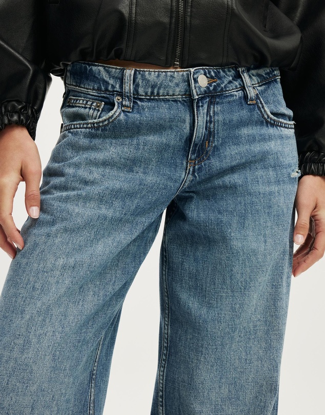 Cotton On - Low Rise Wide Jean