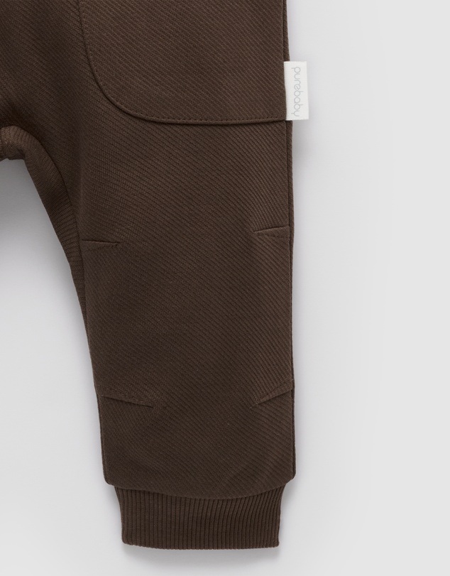 Purebaby - Slouchy Track Pant -Kids-Babies