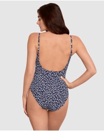 Polo Ralph Lauren - Le Petit Fleur Smocked Kennedy Low Back Swimsuit