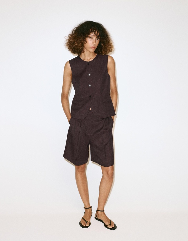 M.N.G - Straight Mid-Rise Bermuda Shorts