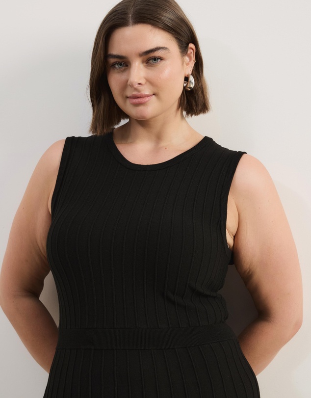 Atmos&Here Curvy - Billie Knit Midi Dress