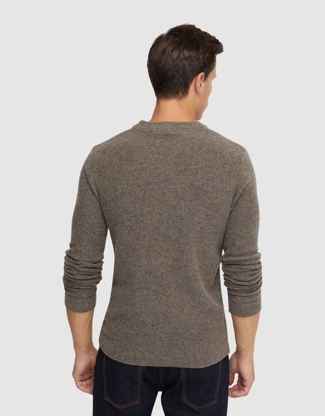 Oxford - Leon Crew Neck Wool Rich Knit