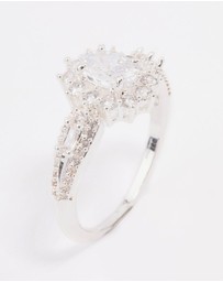 Lovisa - Silver Plated Opulent Statement Ring