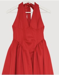 Revibe - Repaired CHANCERY Barlow Halter Dress - AU 10