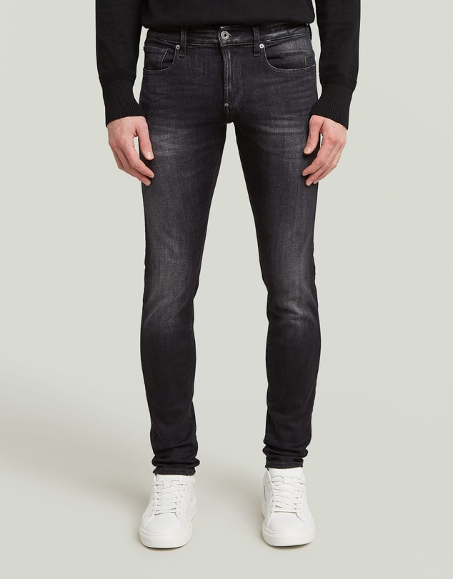 G-Star - Revend Skinny medium aged faded