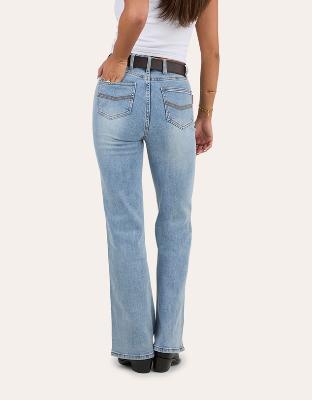 Ringers Western - Betsy Womens High Rise Bootleg Jean