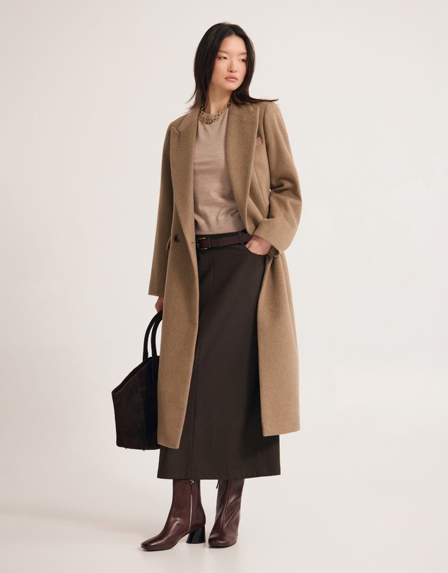 Oxford - Saskia Double Breasted Wool Rich Coat