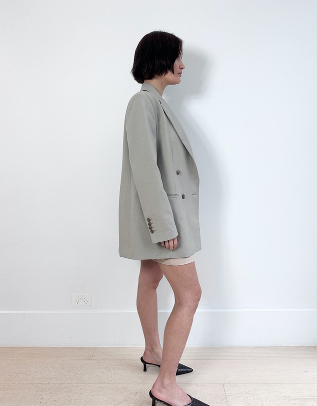 Cirkular - Pre-Loved - Blossom H Company Double-Breasted Blazer
