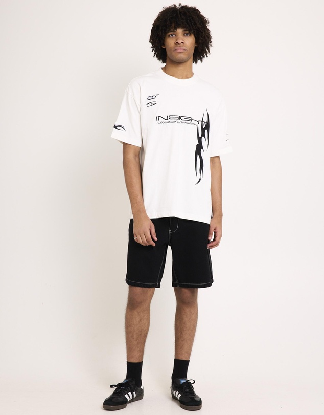 Insight - Knocker Contrast Stitch Jort