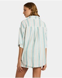 Roxy - Womens Bisous Short Sleeve Shirt