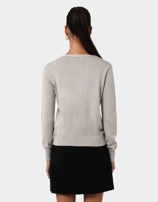 Forcast - Nicolette V-Neck Knit Cardigan