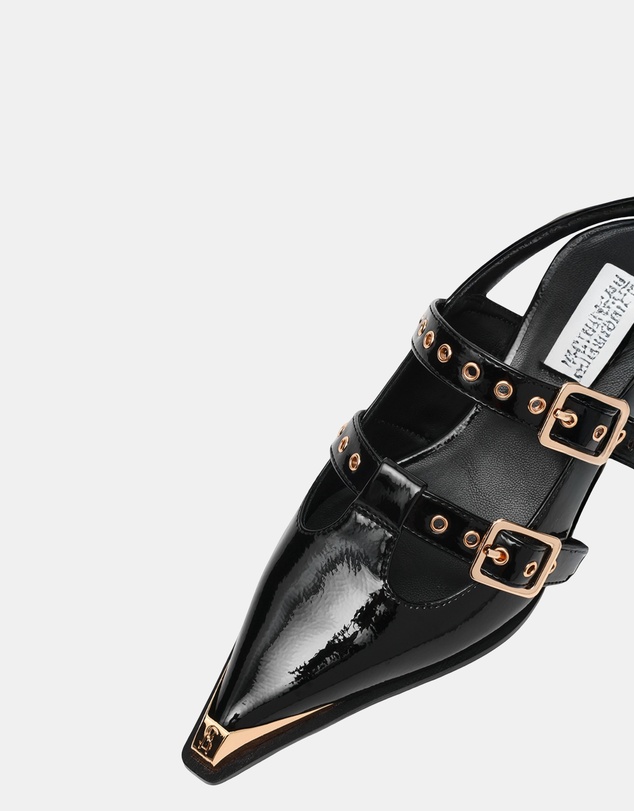 Steve Madden - Galactia Black Heels