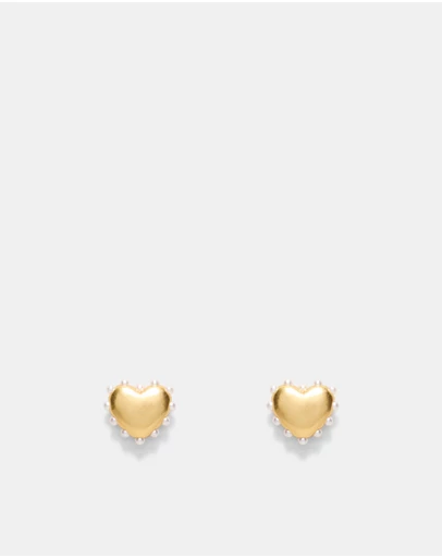 MIMCO - Adore Heart Stud Earrings