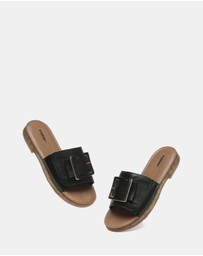 EVERAU - EverAU Ugg Bera Cow Leather Upper Sandals