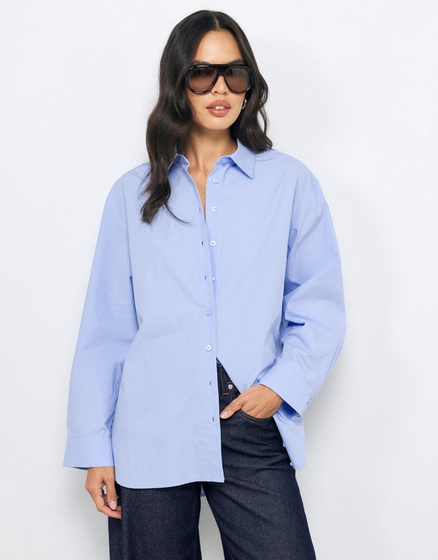 AERE - Freya Oversized Organic Cotton Shirt