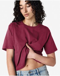 American Apparel - Women's Fine Jersey Boxy T-Shirt