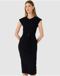 SACHA DRAKE - Zip Front Fitted Dress