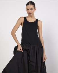 Cirkular - Pre-Loved - Solaqua Marlo Dress in Noir
