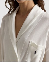 Polo Ralph Lauren - Club Waffle Organic Cotton & Modal Short Robe