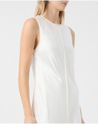 Third Form - Crush Contrast Bind Maxi Tank Dress
