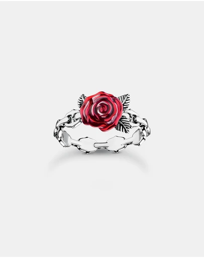 THOMAS SABO - Romance Ring Red Rose