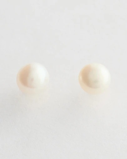 Moira Hughes - The White Label - Freshwater Pearl Studs
