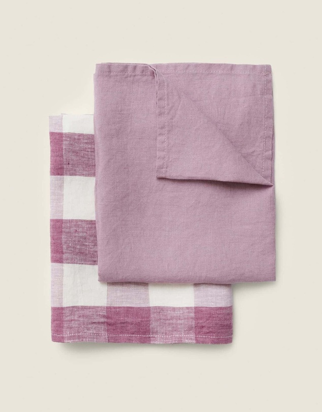 Carlotta + Gee - 100% Linen Tea Towel Set