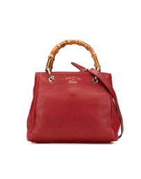 Pre-Loved by Azura Reborn - Pre-Loved Small Calfskin Bamboo Shopper Satchel
