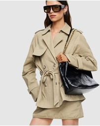 Lioness - Cropped Trencherous Coat
