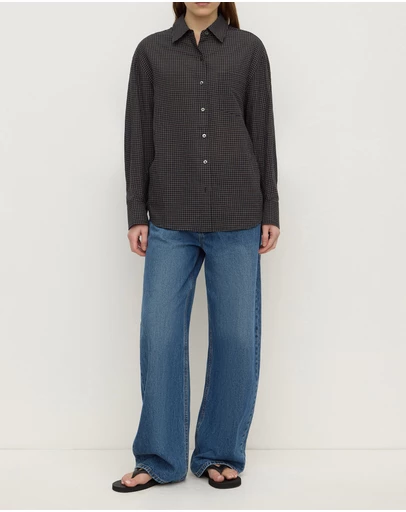 Assembly Label - Iris Check Shirt