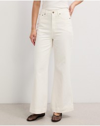 The Fated - Isla High Waisted Wide Leg Jeans