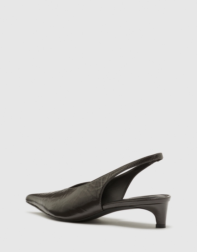 Nakedvice - The Perry Grey Slingback Heel