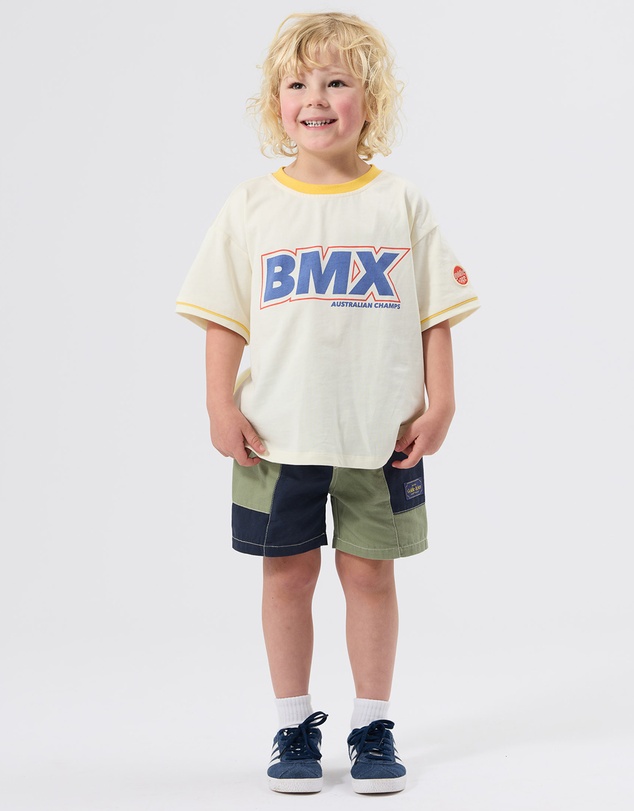 Goldie + Ace - Patchy Pocket Shorts - Babies-Kids
