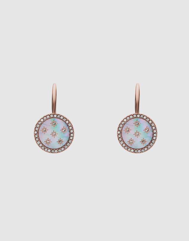 Fossil - Merrit Rose Gold tone Earring